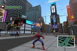 High-energy Spider-Man city adventure in virtual gaming environment.