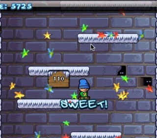 Colorful Ice Platformer: Help the Character Climb Frozen Levels.