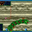 Gross Cat Worm Pixel Art Retro Game Screenshot.