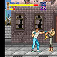 Arcade fighting game featuring street brawls and martial arts battles.