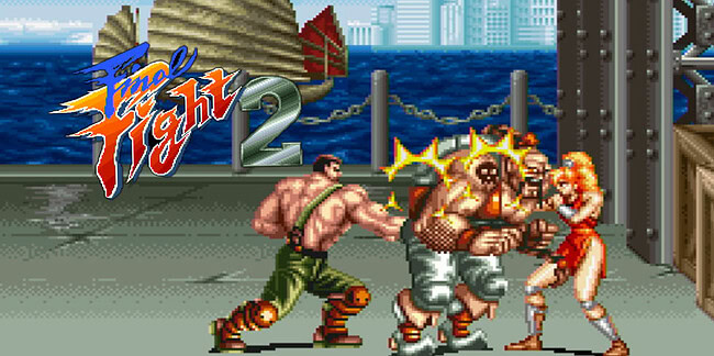 Classic arcade fighting game with intense combat scenes and diverse characters.