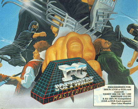 Gameplay screen of Ninja 1986 (6/7)
