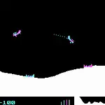 Screenshot of Sopwith game showing airplane flying and shooting enemies.