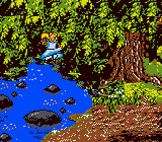 The Legend of Zelda Forest Stream.