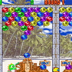 Puzzle Bubble game - colorful bubble shooter with vibrant graphics and engaging gameplay.