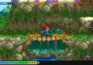 Super Mario Bros. Jungle Adventure gameplay.