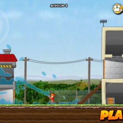 Climbed ladders associated with parking garages in MiniGames.pro.