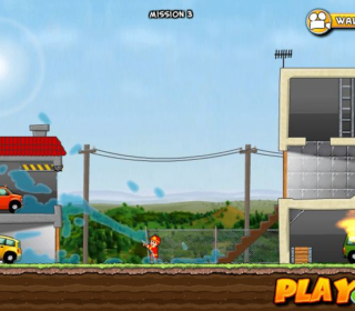 Climbed ladders associated with parking garages in MiniGames.pro.