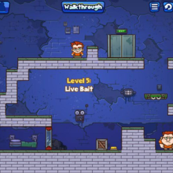 Deadly Live Bait Level 5 in MiniGames.pro's adventure platform game.