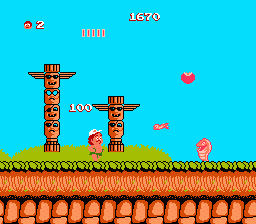 Super Mario Bros. gameplay with Mario jumping over obstacles and enemies.