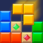 Classic Tetris game with colorful blocks and falling pieces for ultimate nostalgia.