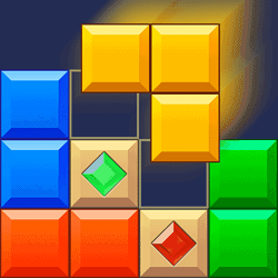 Classic Tetris block puzzle game enhancing logical skills.
