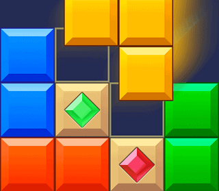 Classic Tetris game with colorful blocks and falling pieces for ultimate nostalgia.