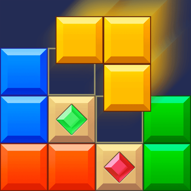 Classic Tetris game with colorful blocks and falling pieces for ultimate nostalgia.