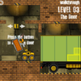 Unlock the door with the forklift in the warehouse puzzle game on Minigames.pro.