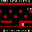 Child running and collecting diamonds in a retro arcade game.
