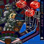 High-tech pinball game inspired by cyberpunk themes and vibrant neon visuals.