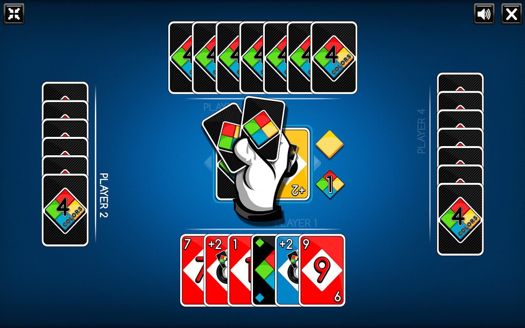 UNO (Taki): 4 Colors Monument Edition