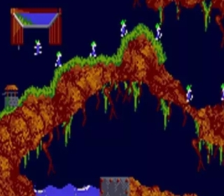 Pixel Art Cave Adventure - Classic Platformer Game.