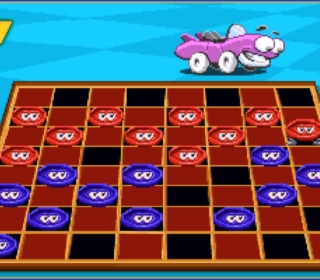 Colorful Splatoon-Inspired Puzzle Game with 8x8 Grid and Cute Inkling Characters.