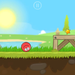 Colorful bouncing ball game with stars - fun and challenging for all ages.