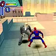 Ultimate Spider-Man Game - Rooftop Battle with Enemy Boss.