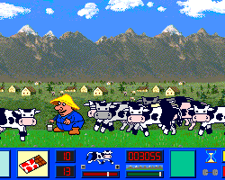Chocolate farm game featuring ורדית במסלול השוקולד, a fun and engaging farm simulation with cows and.