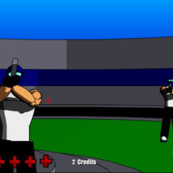 Fast-paced shooting game with colorful graphics and multiple level challenges.