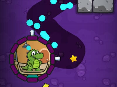 Colorful snake game with a cute green cartoon dinosaur character.